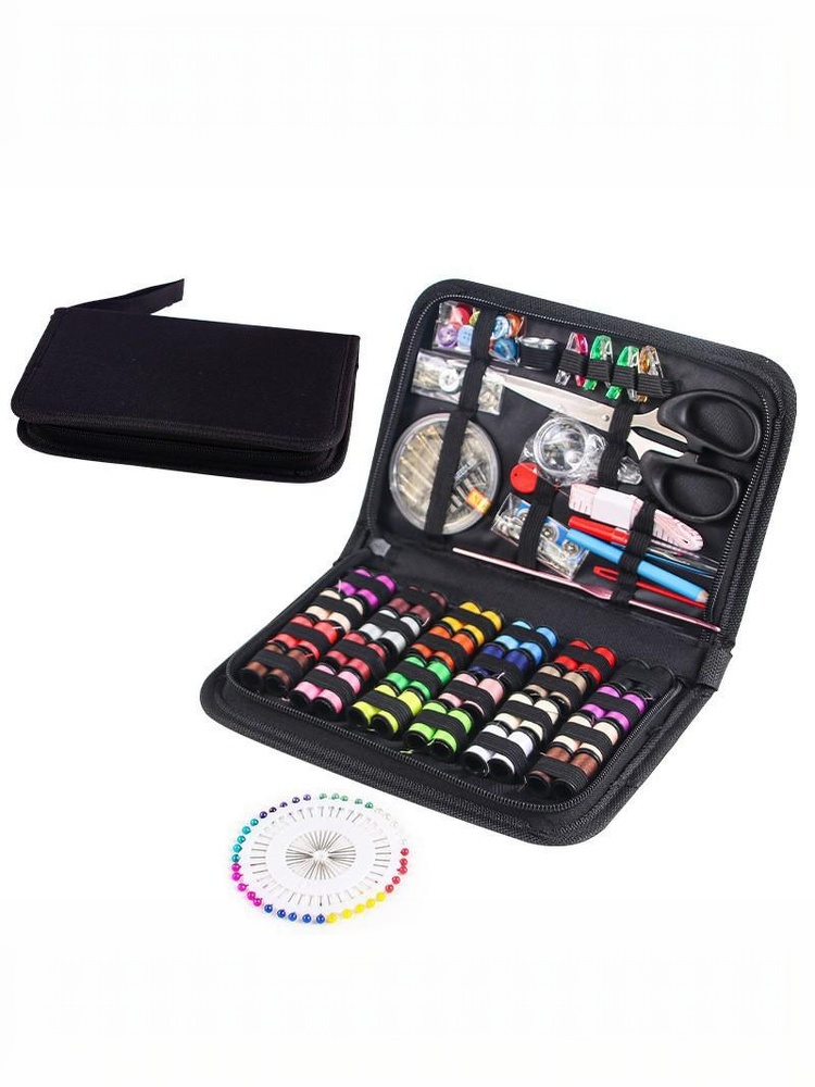 Pom Pom Maker Tool - 86/172pcs Sewing Kit With Threads Needles