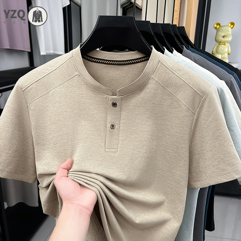 2026 Fashion Men's Henley Neck - Embellish Knit incelemesi ve fiyatı