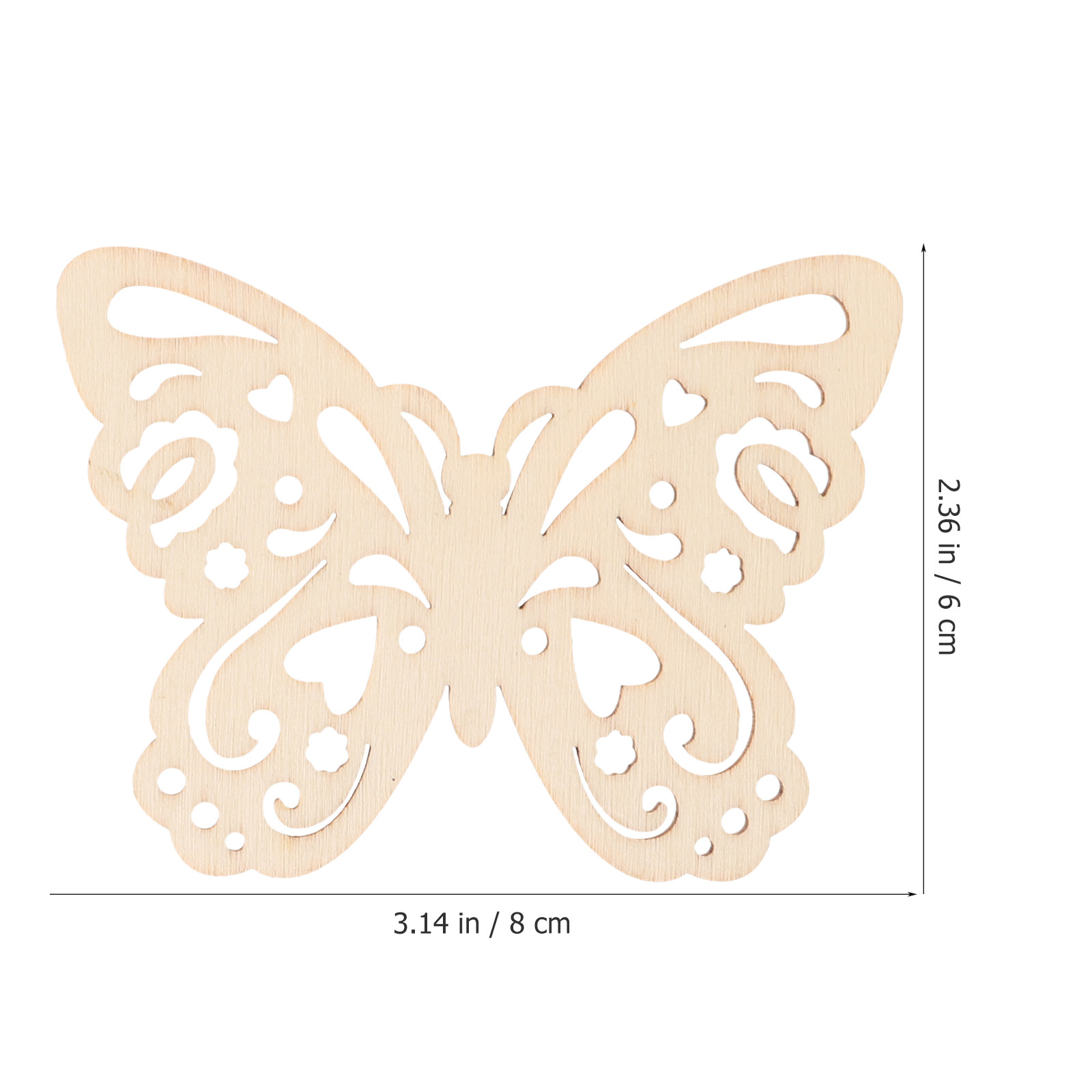 10Pcs 80Mm Natural Wood Slice  - Christmas Craft Embellishment incelemesi ve fiyatı