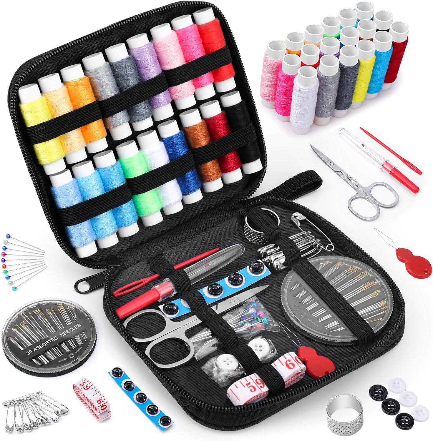 1Set Sewing Kit for Adults and - Pom Pom Maker Tool incelemesi ve fiyatı
