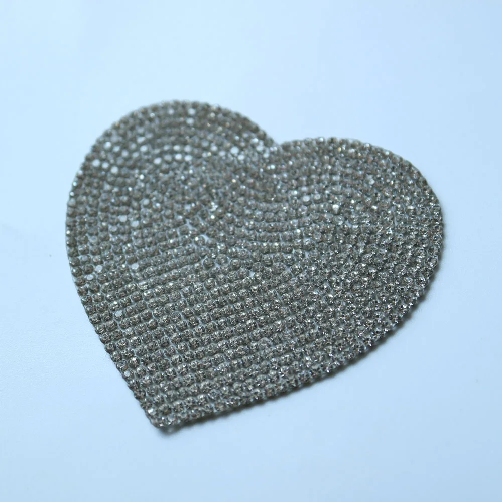 1pc Bling Rhinestone hotfix he - Hotfix Rhinestone Sheet incelemesi ve fiyatı