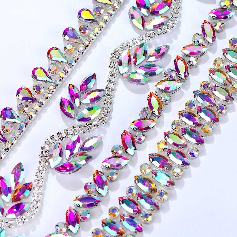 QIAO Rhinestone Trim Crystal A - Crystal Mesh Fabric incelemesi ve fiyatı