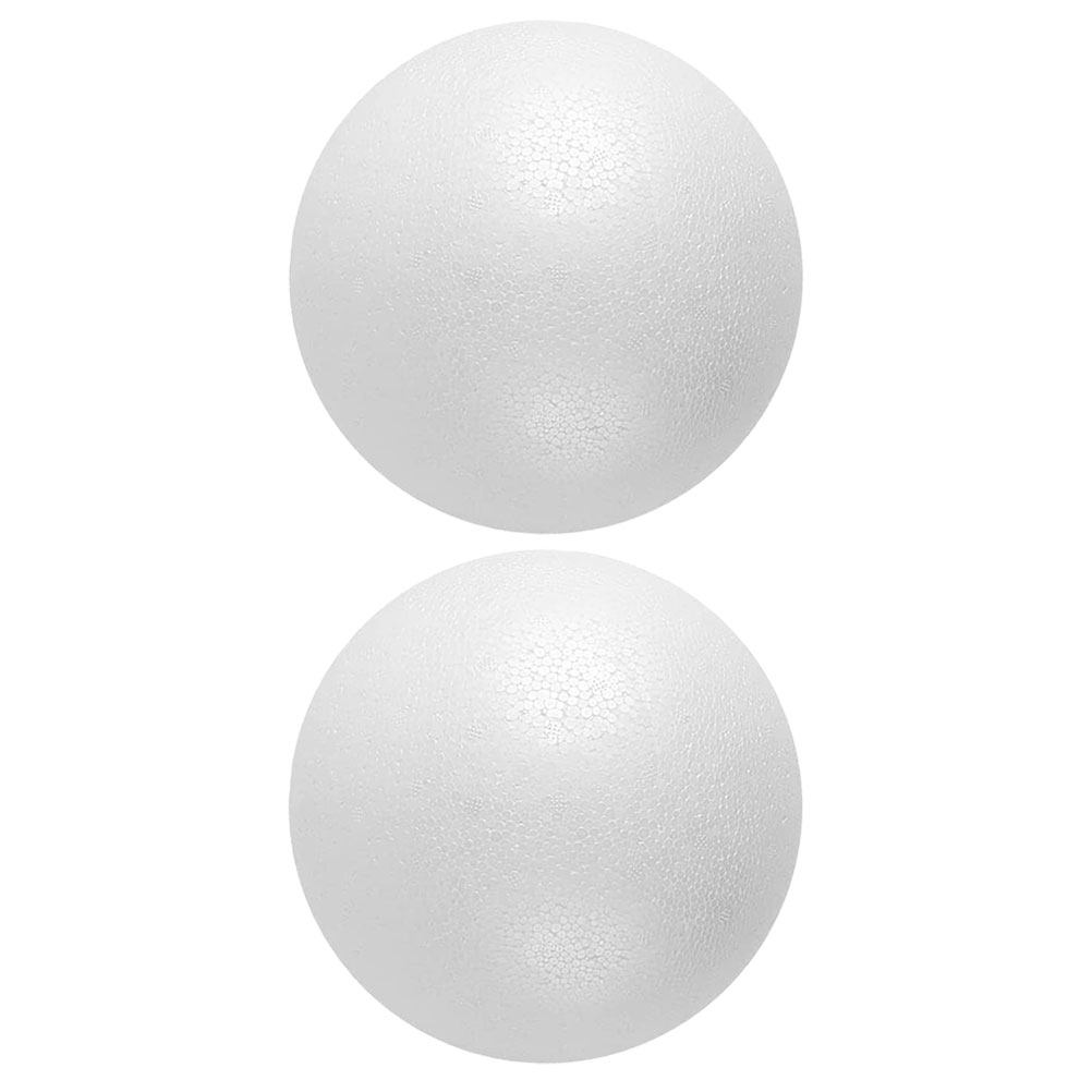 2Pcs Round Foam Spheres Lightw - Embellish Craft incelemesi ve fiyatı