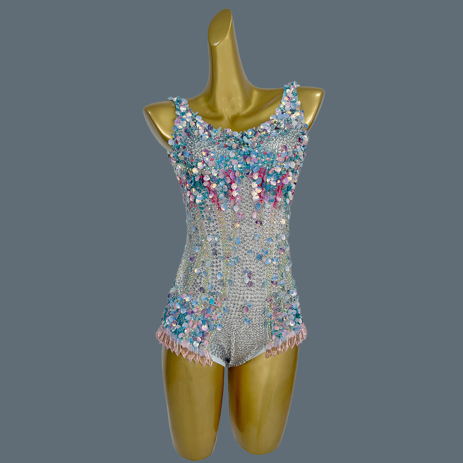 Women Sexy Stage Rhinestones S - Rhinestone Banding Trim incelemesi ve fiyatı