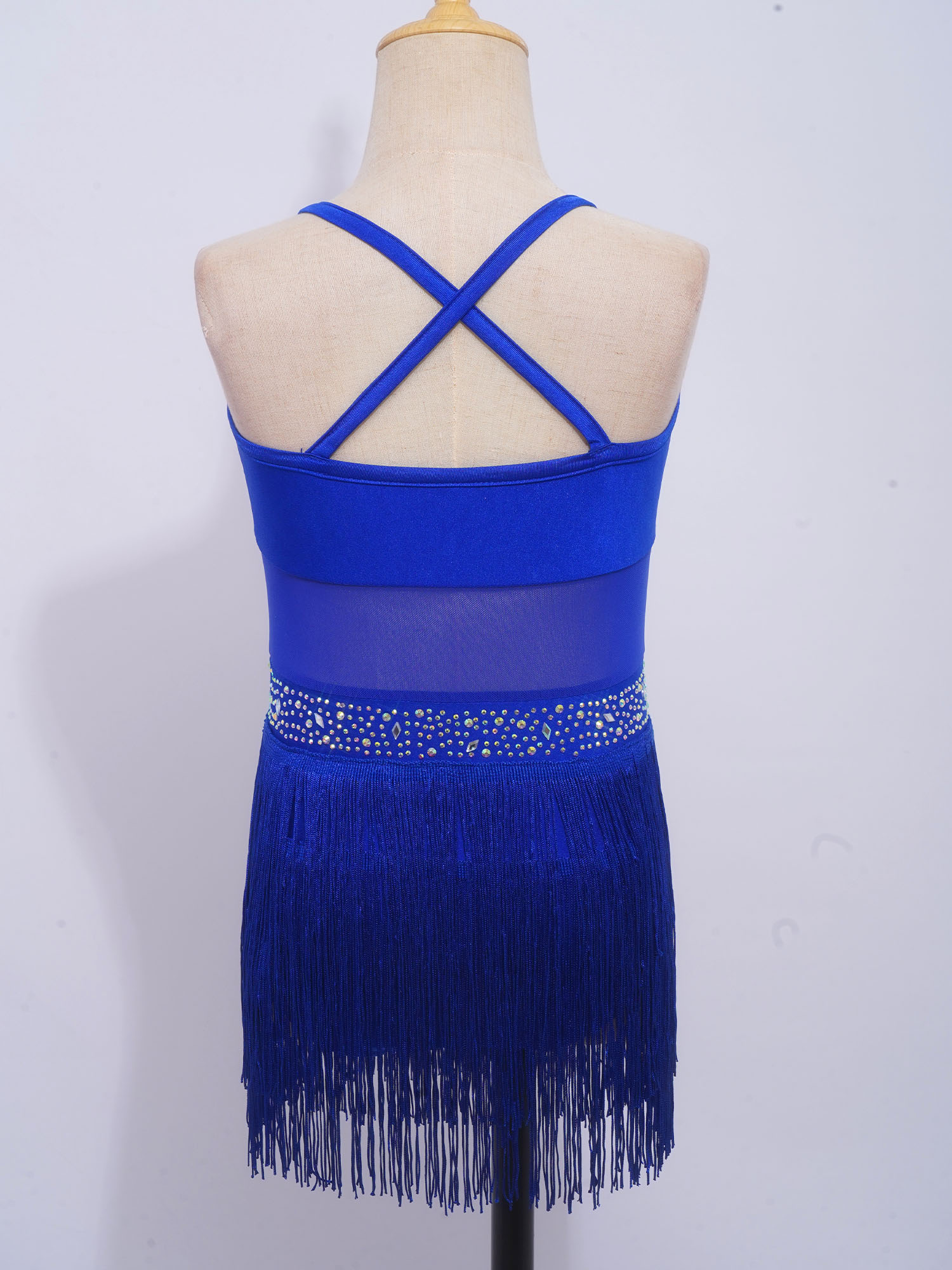 Kids Girls Latin Cha-cha Samba - Rhinestone Banding Trim incelemesi ve fiyatı