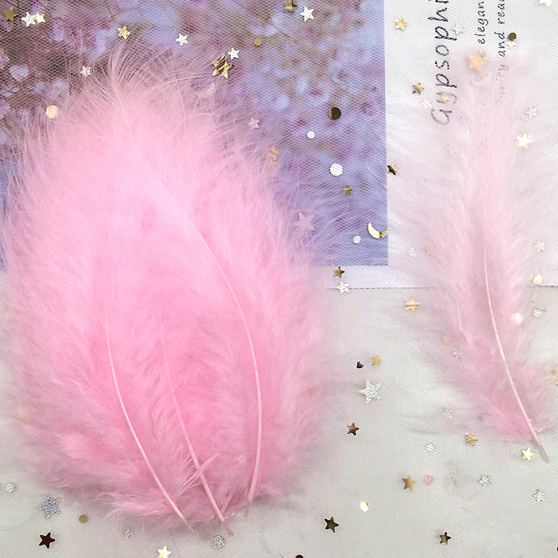 Turkey Feathers 50pcs 4-6 Inch - Feather Trim Marabou incelemesi ve fiyatı