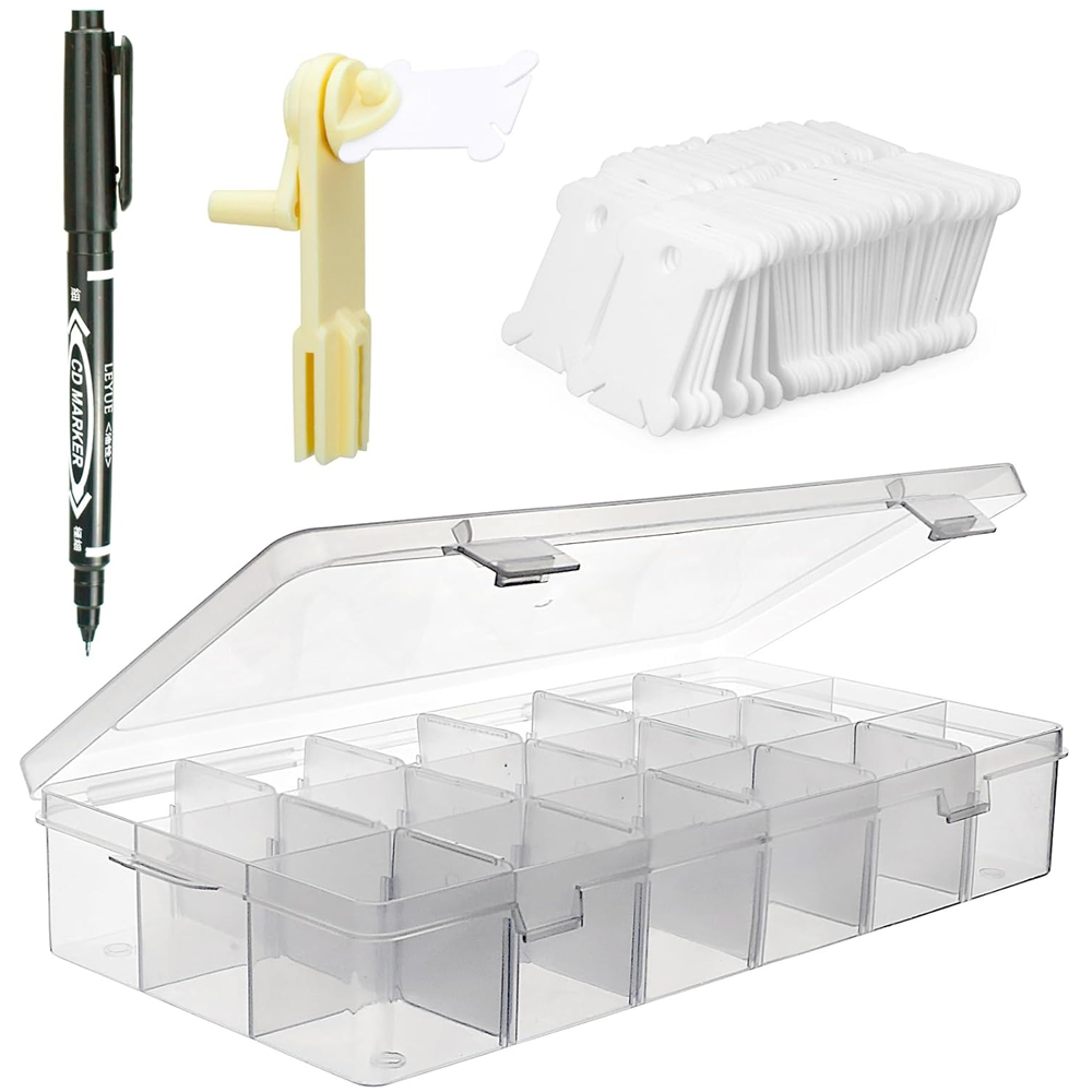 Embroidery Floss Organizer 18  - Craft Embellishment Storage incelemesi ve fiyatı