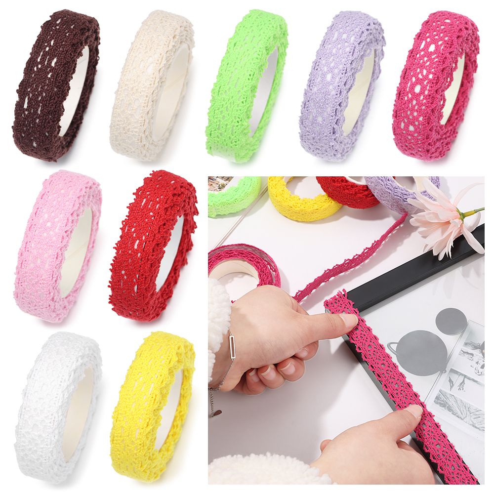 2Yards/pc Lace Tapes Sticker S - Lace Ribbon Trim incelemesi ve fiyatı