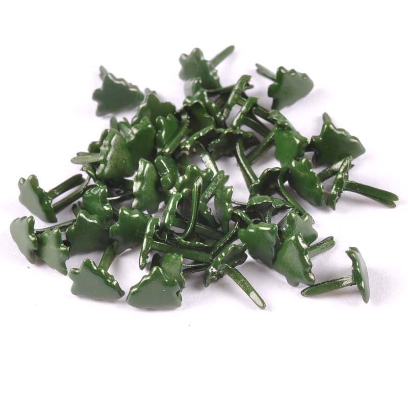 50pcs Mini Christmas Tree Brad - Christmas Craft Embellishment incelemesi ve fiyatı