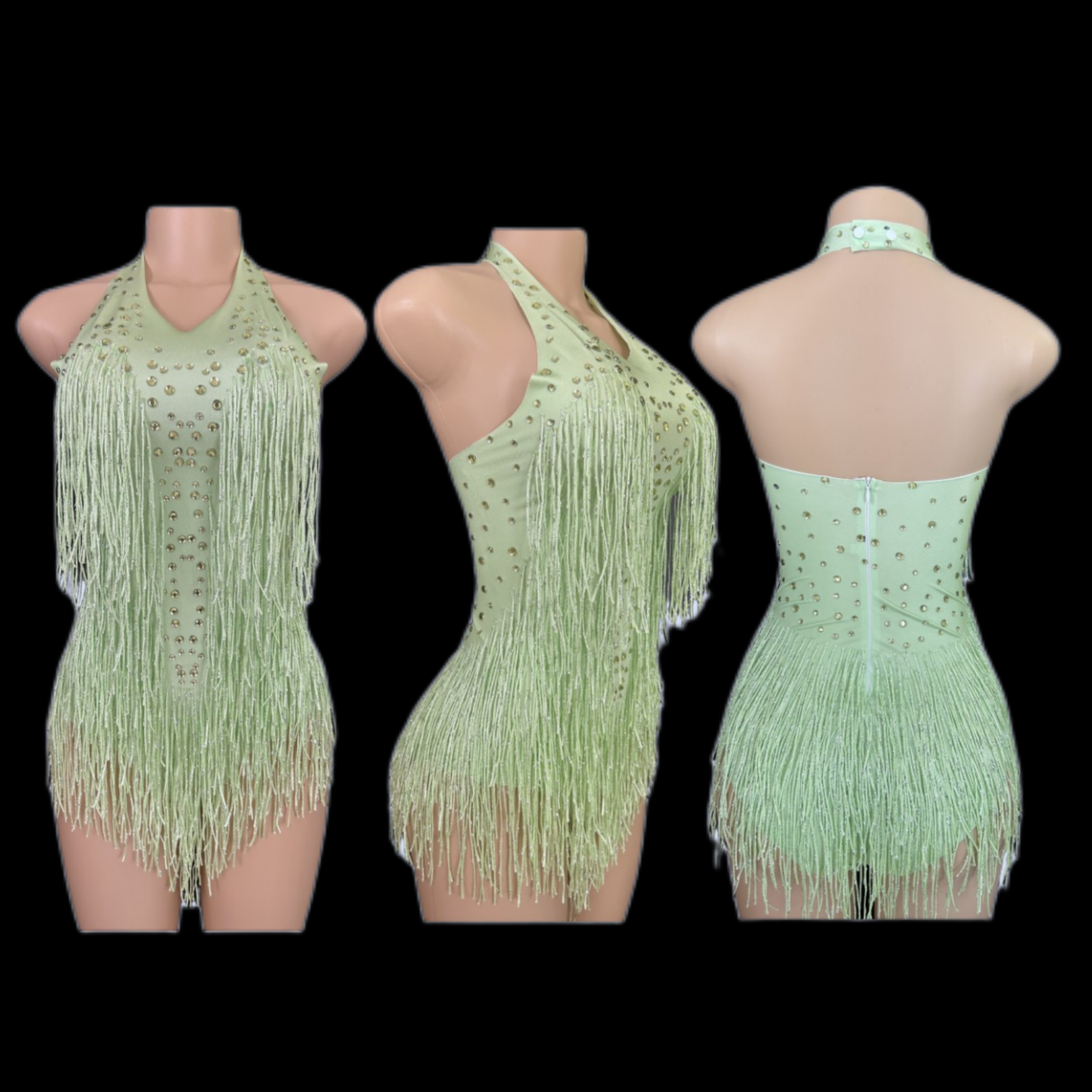 Sparkly Rhinestones Fringe Bod - Rhinestone Banding Trim incelemesi ve fiyatı