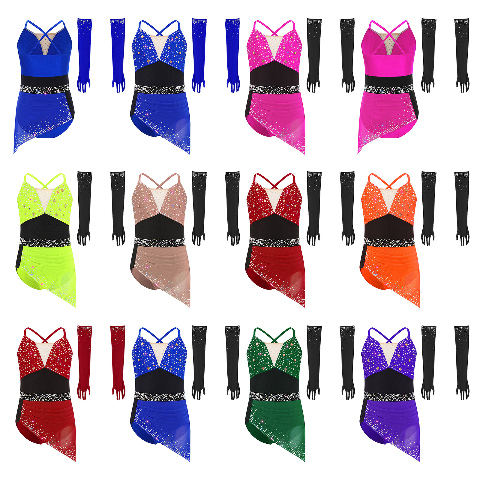 Teen Girls Shiny Rhinestones L - Rhinestone Banding Trim incelemesi ve fiyatı