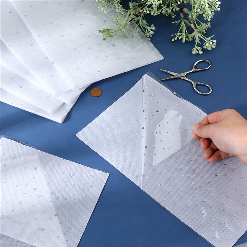 HLZS-40 Sheet Iron-On Rhinesto - Hotfix Rhinestone Sheet incelemesi ve fiyatı