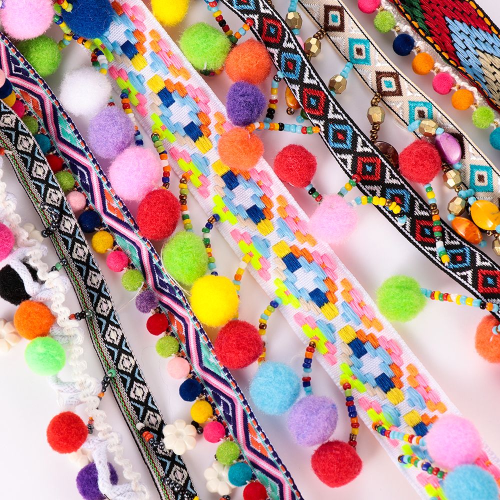 1yard Bohemia Tassel Lace Trim - Lace Ribbon Trim incelemesi ve fiyatı