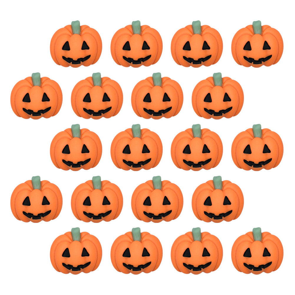 20Pcs Halloween Resin Pumpkin  - Embellish Craft incelemesi ve fiyatı