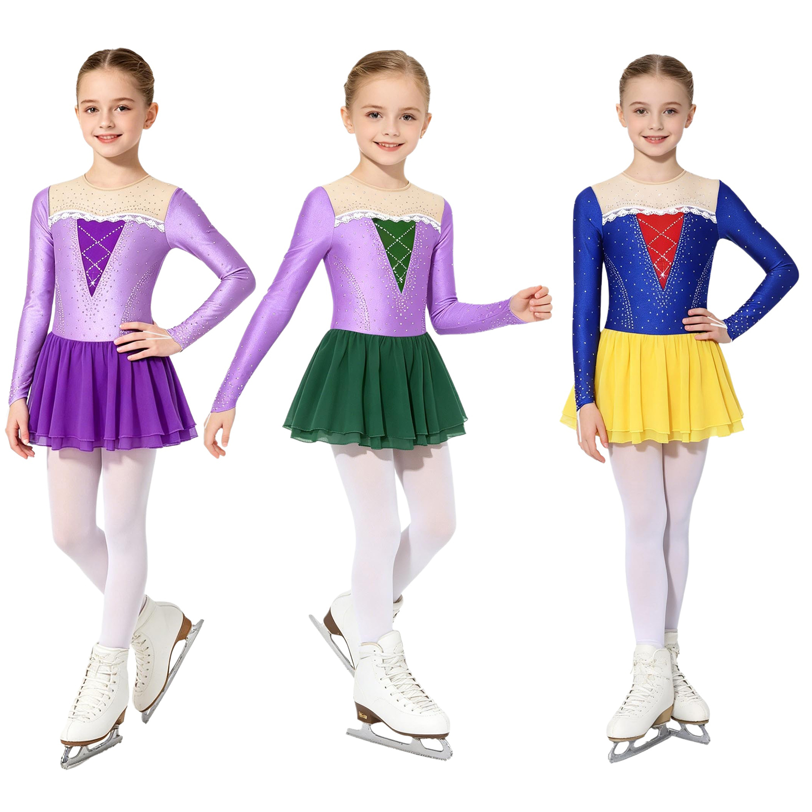 6-16Y Girls Princess Dance Dre - Rhinestone Banding Trim incelemesi ve fiyatı