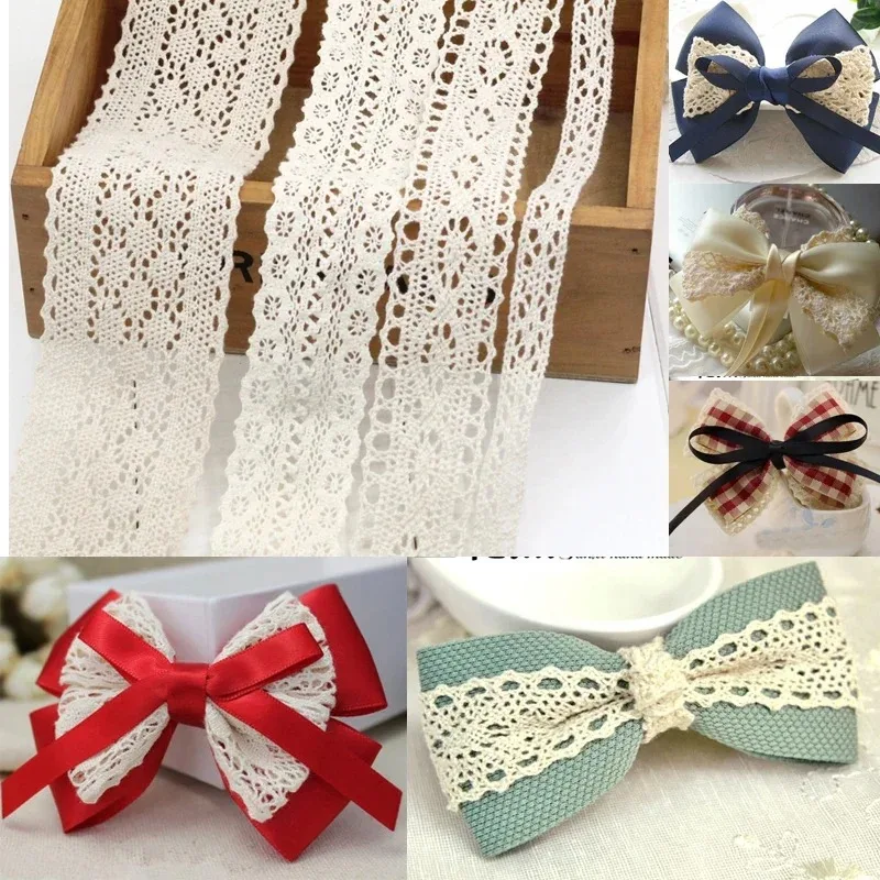 Ivory White Cotton Lace Trim R - Lace Ribbon Trim incelemesi ve fiyatı