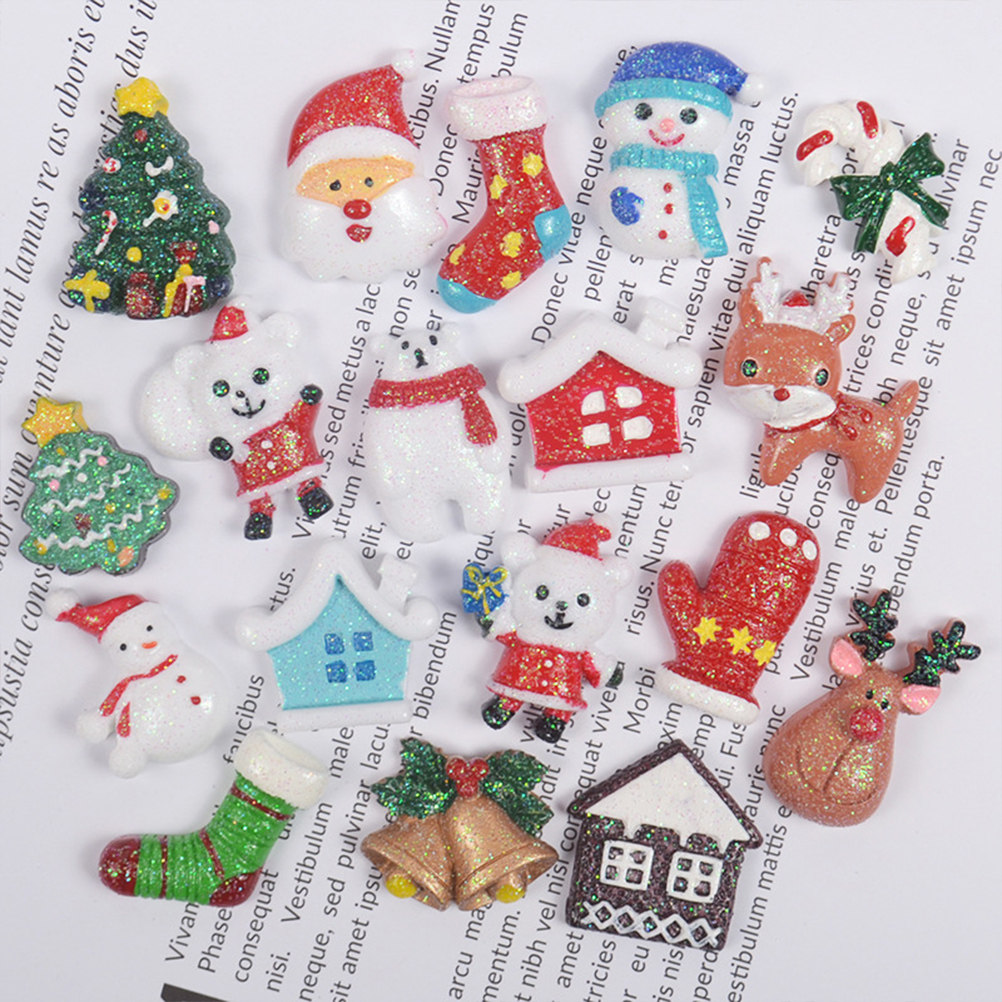 50pcs Resin DIY Accessories Ch - Christmas Craft Embellishment incelemesi ve fiyatı