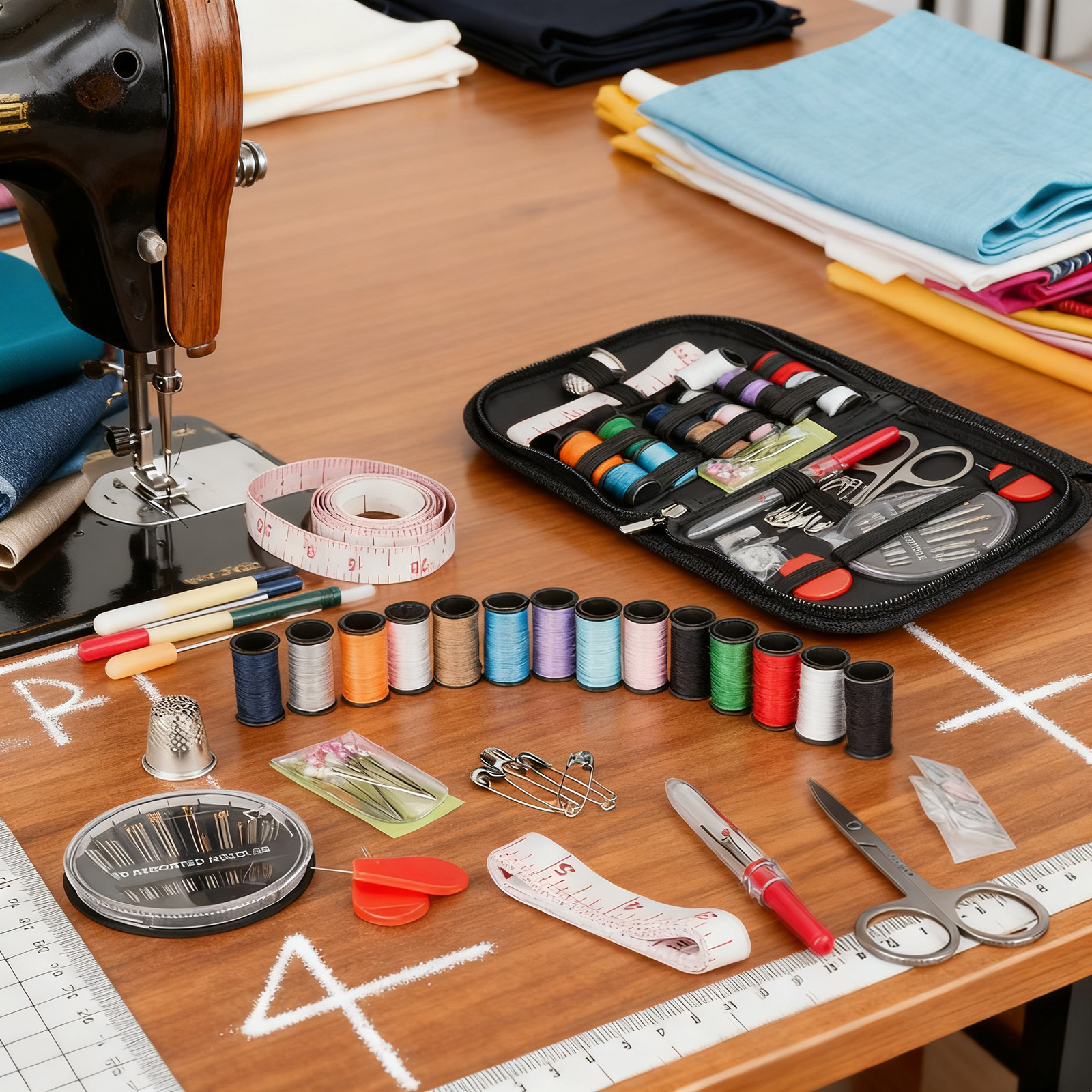 The sewing kit contains 68 acc - Pom Pom Maker Tool incelemesi ve fiyatı