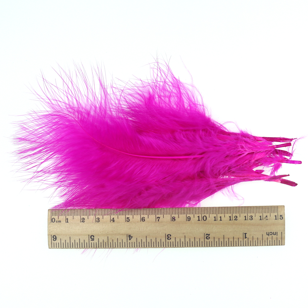 Bimoo 50pcs/Pack Colored Long  - Feather Trim Marabou incelemesi ve fiyatı