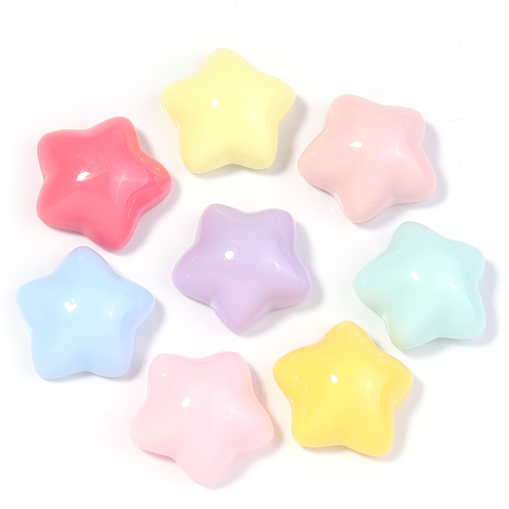 50pcs/lot 16mm Colorful Star R - Embellish Craft incelemesi ve fiyatı