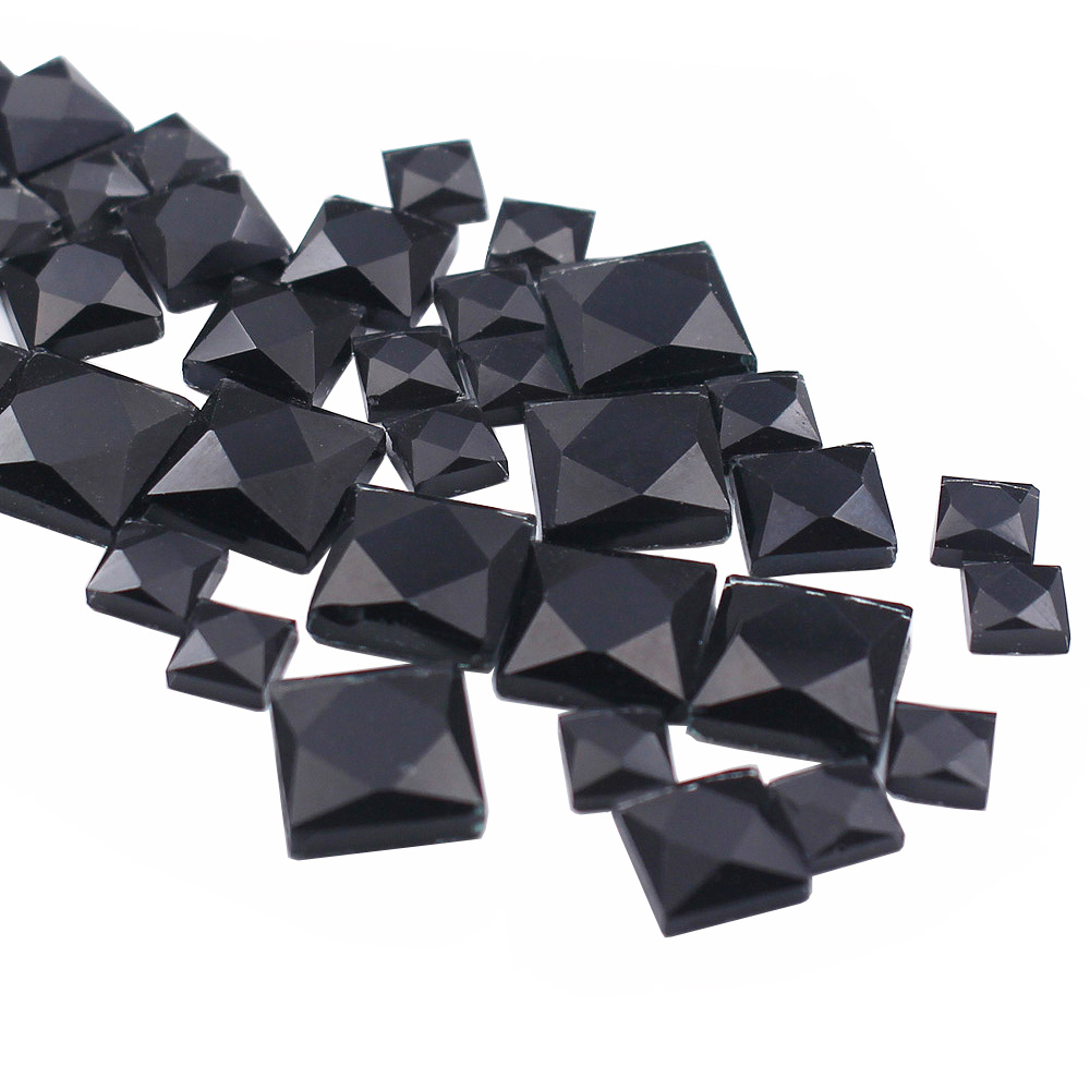 5mm 8mm 10mm Rhinestones Squar - Hotfix Rhinestone Sheet incelemesi ve fiyatı