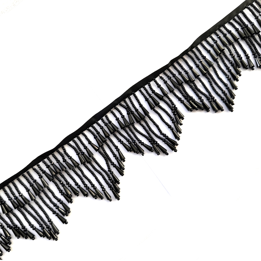 HelluyerDc Black waves fringe  - Beaded Trim Fringe incelemesi ve fiyatı