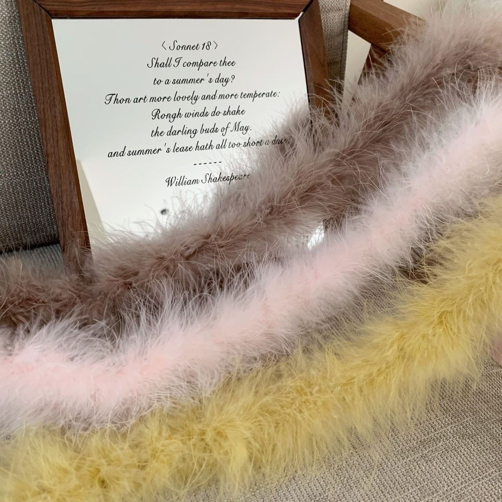 2 Meter Marabou Feather Boa Fa - Feather Trim Marabou incelemesi ve fiyatı