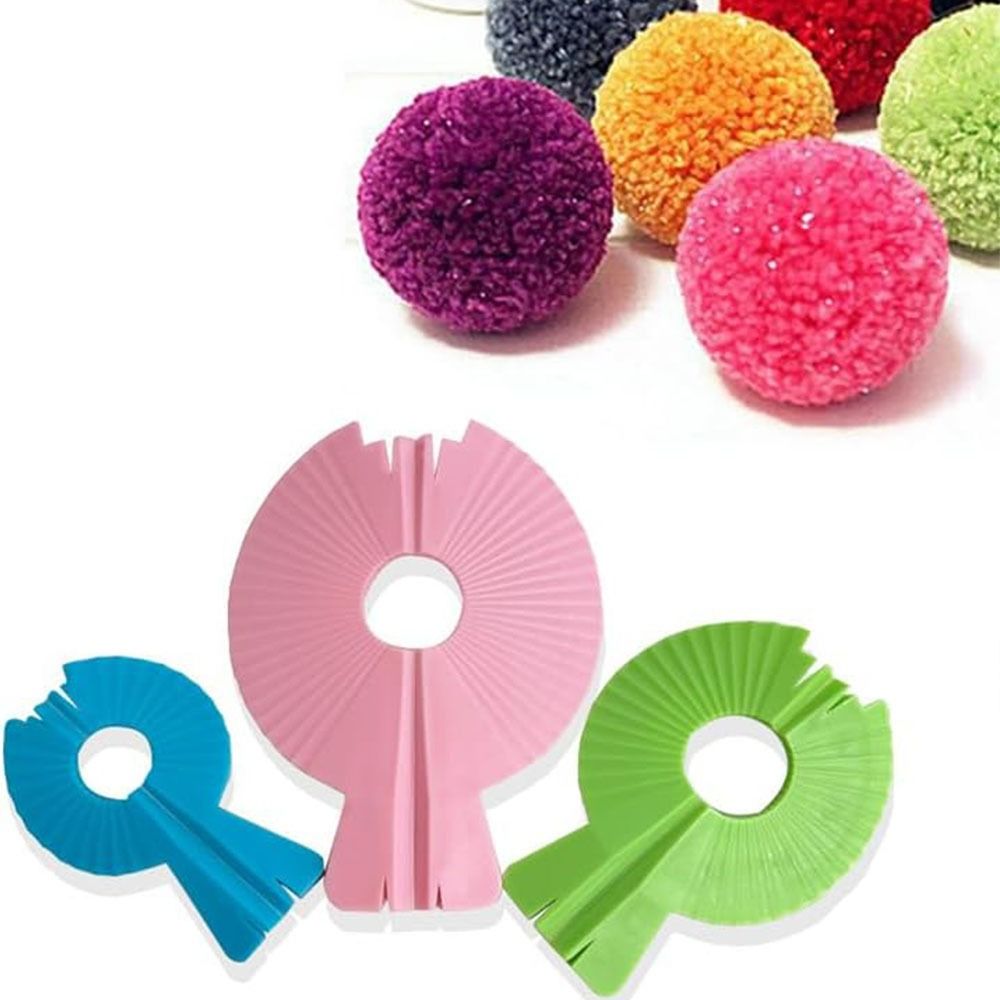 3PCS Durable Plastic Pompom Ma - Pom Pom Maker Tool incelemesi ve fiyatı