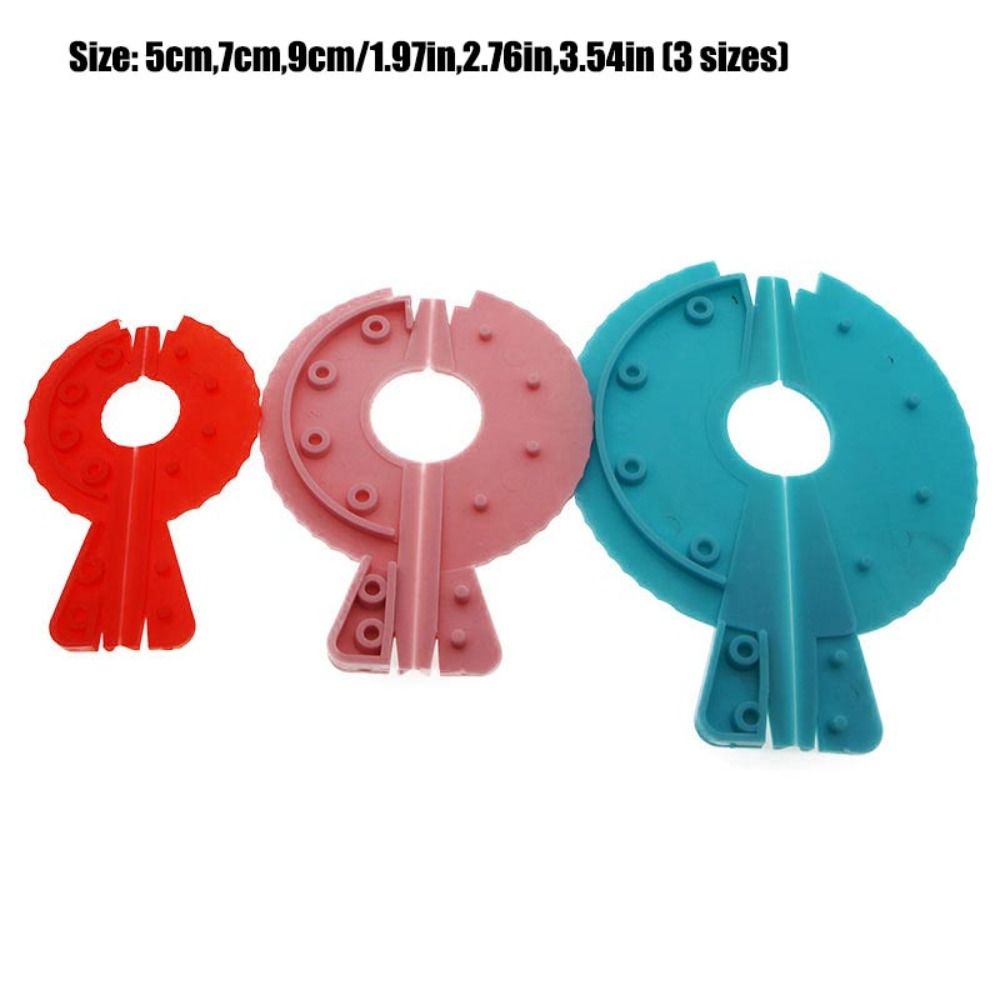 3PCS Durable Plastic Pompom Ma - Pom Pom Maker Tool incelemesi ve fiyatı