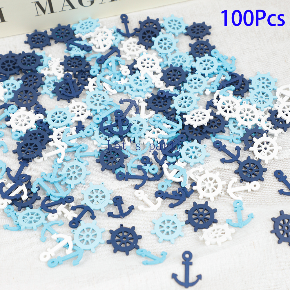100pcs Nautical Beach Theme Bo - Christmas Craft Embellishment incelemesi ve fiyatı