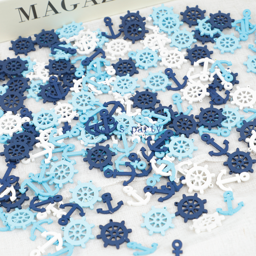 100pcs Nautical Beach Theme Bo - Christmas Craft Embellishment incelemesi ve fiyatı