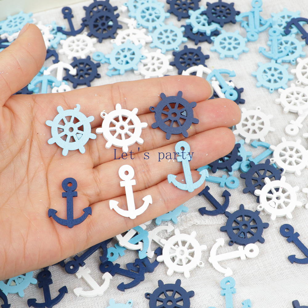 100pcs Nautical Beach Theme Bo - Christmas Craft Embellishment incelemesi ve fiyatı