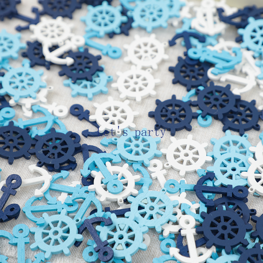 100pcs Nautical Beach Theme Bo - Christmas Craft Embellishment incelemesi ve fiyatı