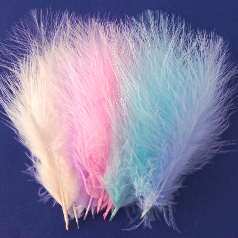 50Pcs Fluffy Turkey Marabou Fe - Feather Trim Marabou incelemesi ve fiyatı