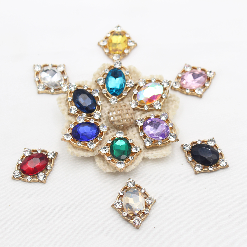 10Pcs Vintage Crystal Sew on C - Embellish Craft incelemesi ve fiyatı