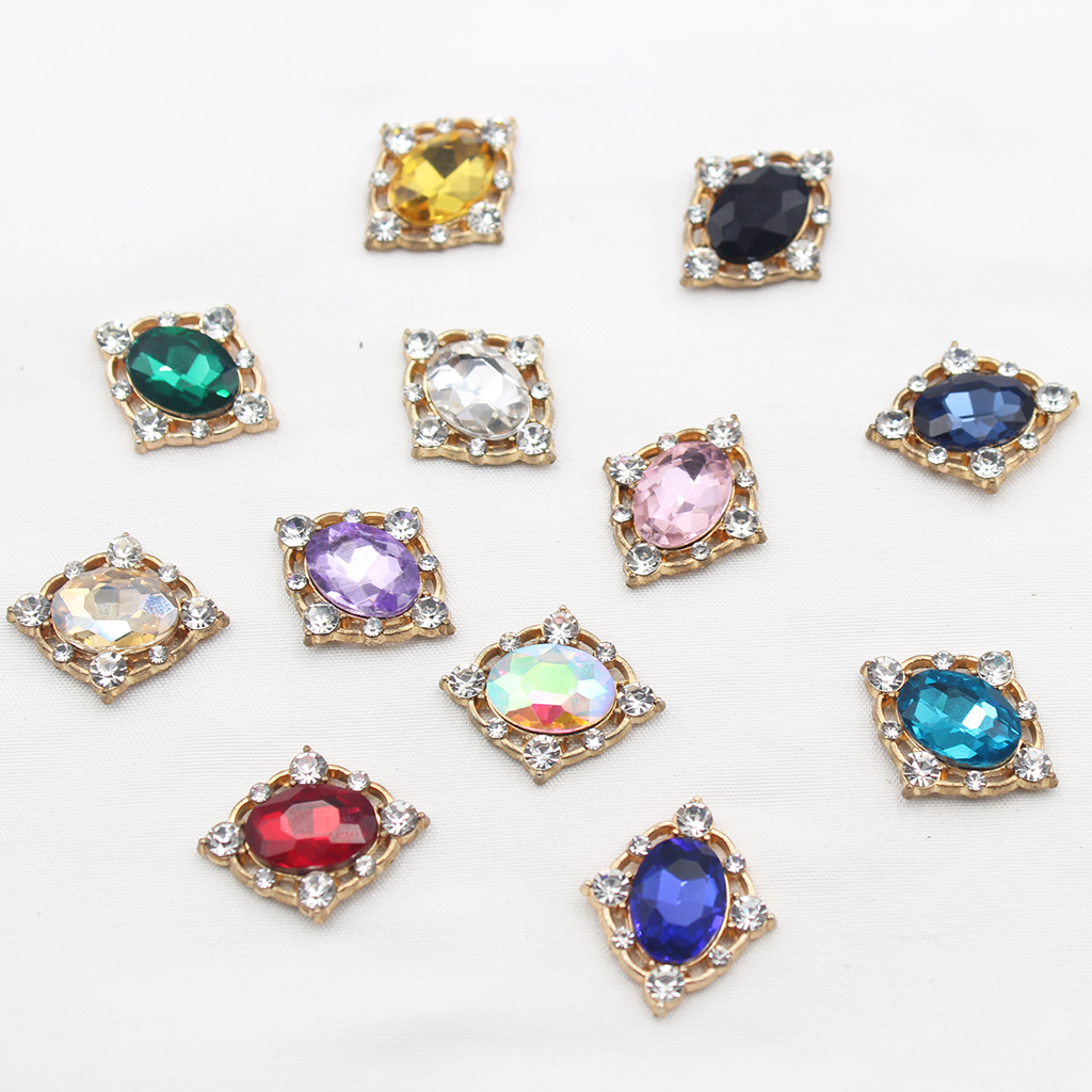 10Pcs Vintage Crystal Sew on C - Embellish Craft incelemesi ve fiyatı