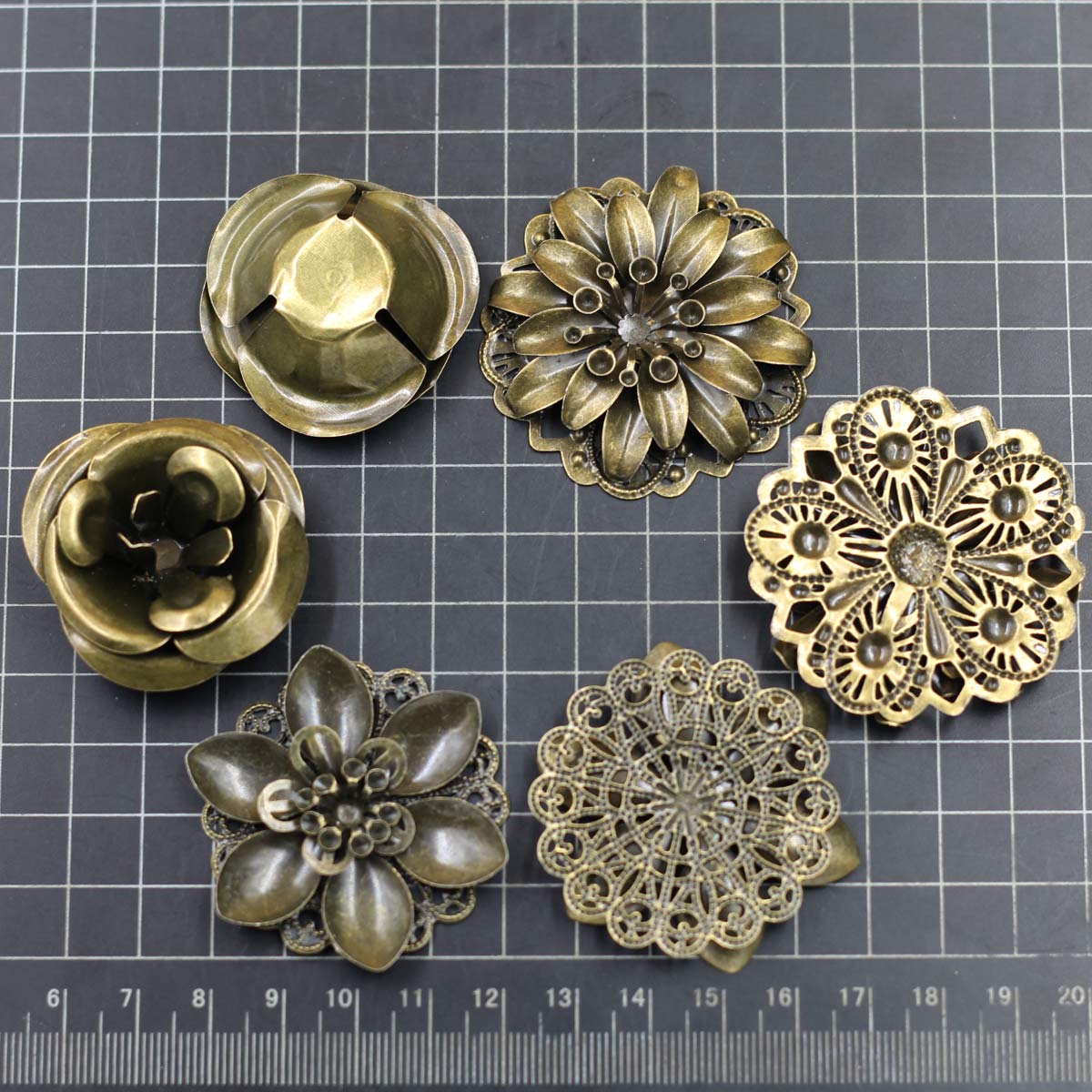 6Pcs Embellishments Combinatio - Embellish Craft incelemesi ve fiyatı