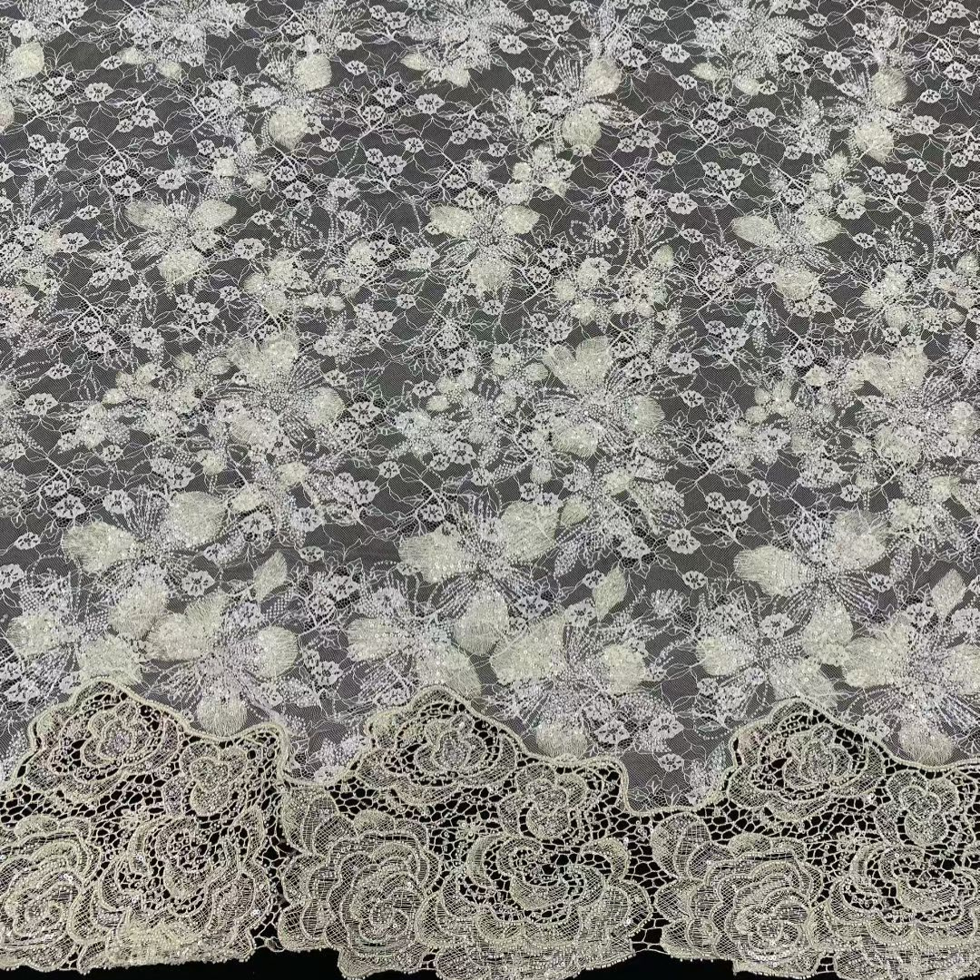 Lastest African French Floral  - Beaded Trim Fringe incelemesi ve fiyatı
