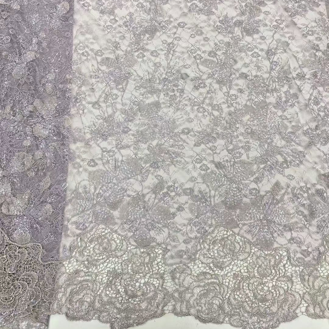 Lastest African French Floral  - Beaded Trim Fringe incelemesi ve fiyatı