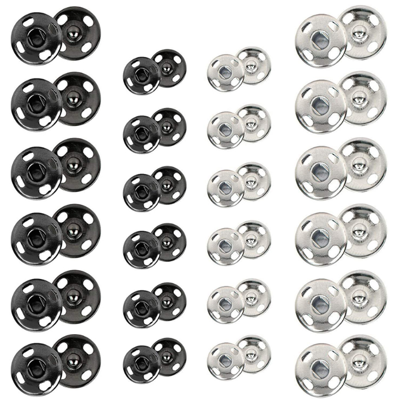 10/50 Set 8-10mm Metal Sew-on  - Iron On Stud Set incelemesi ve fiyatı