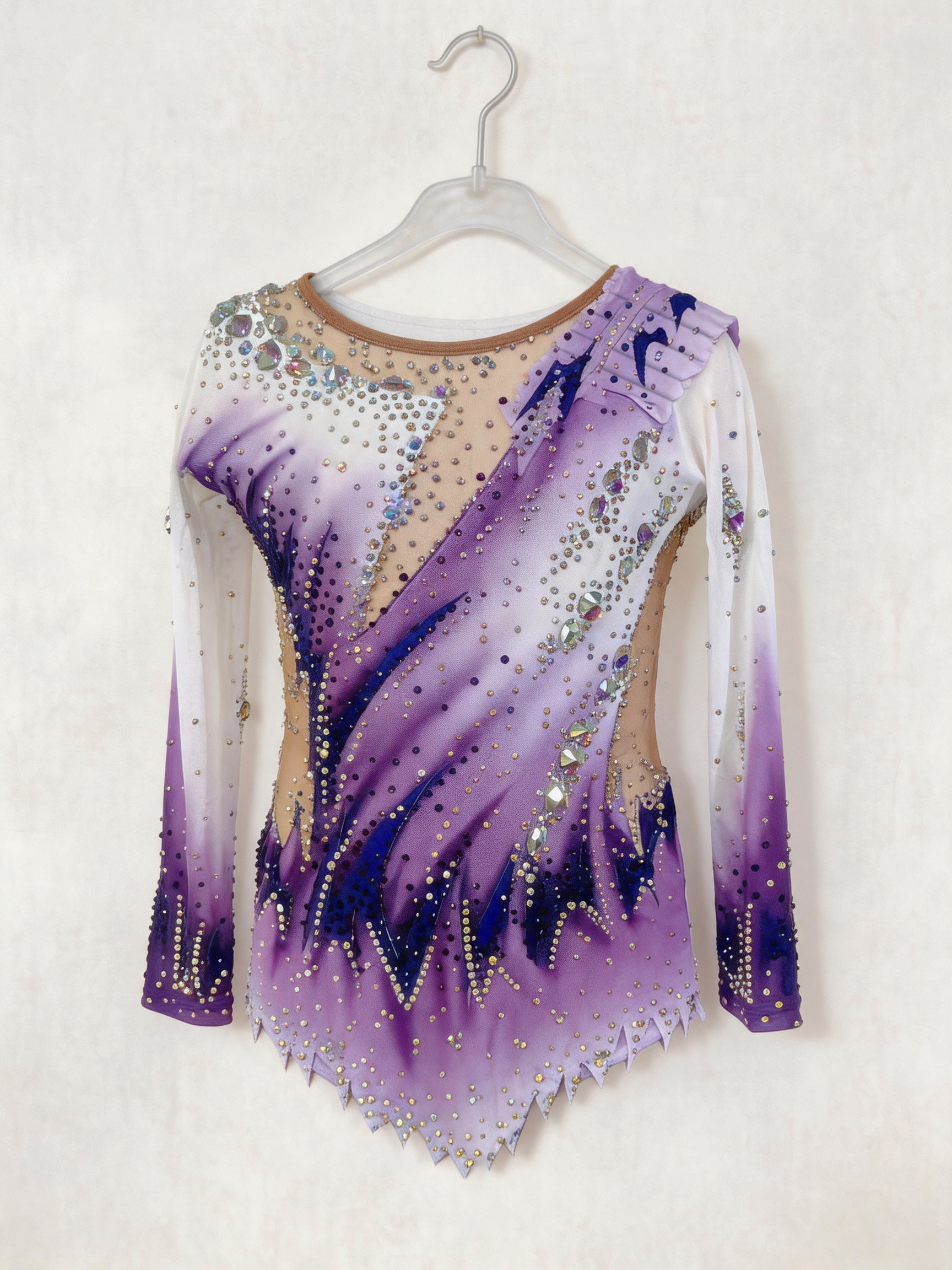 Girls Purple Ombre Luxury Rhyt - Rhinestone Banding Trim incelemesi ve fiyatı