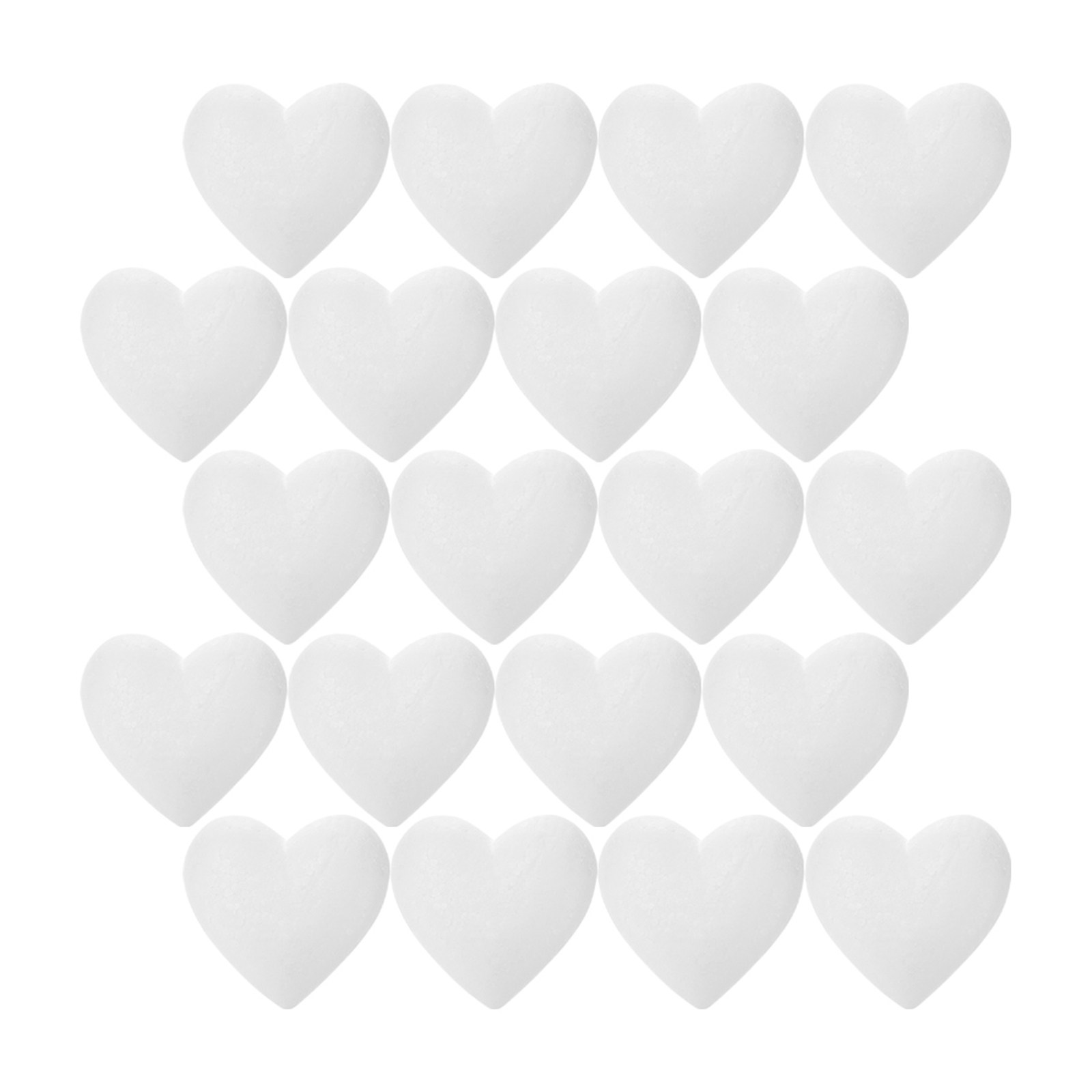 20Pcs Blank Heart Foam Balls L - Embellish Craft incelemesi ve fiyatı