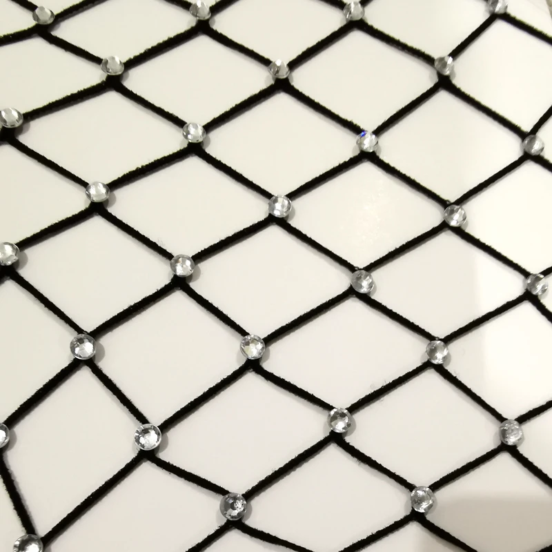 Sexy Rhinestone Fishnet Tights - Crystal Mesh Fabric incelemesi ve fiyatı