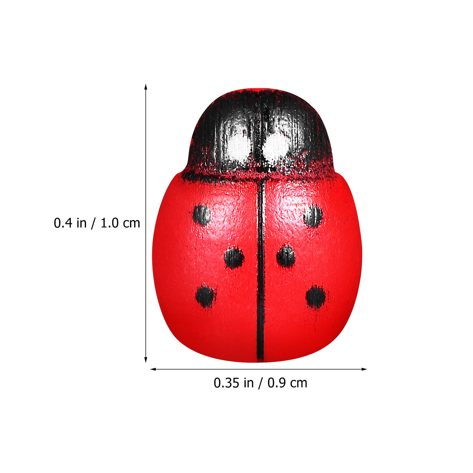 400Pcs Wooden Bee Ladybug Stic - Embellish Craft incelemesi ve fiyatı