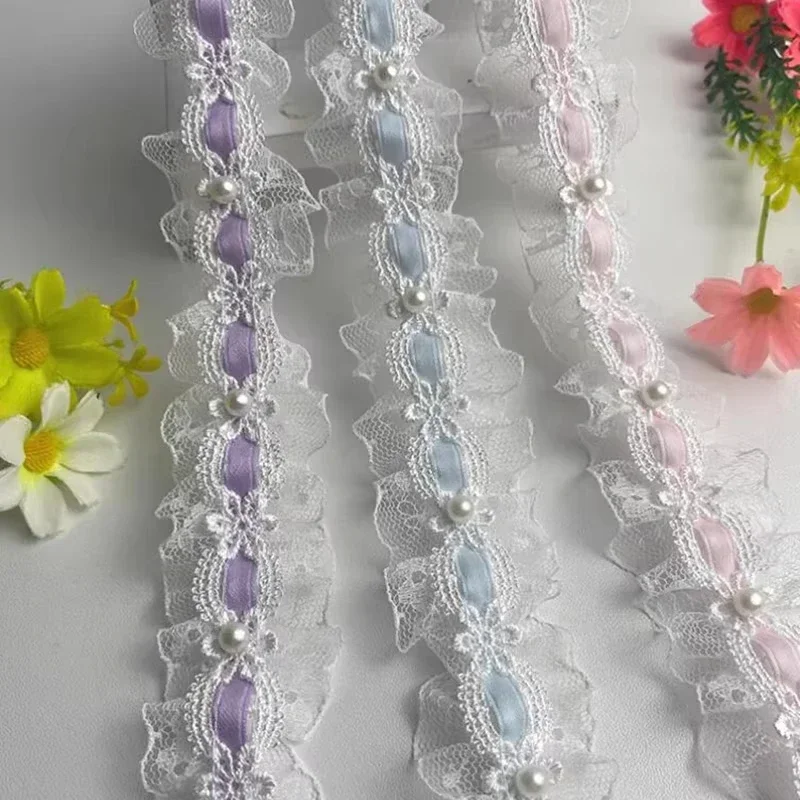 5/10yards Lolita White Lace Tr - Lace Ribbon Trim incelemesi ve fiyatı