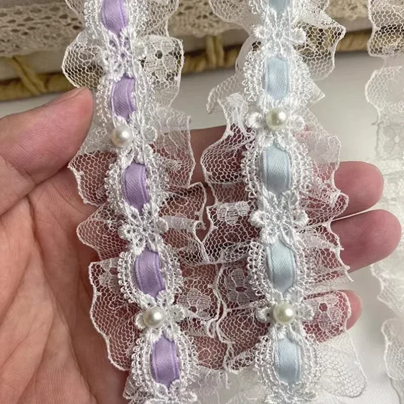 5/10yards Lolita White Lace Tr - Lace Ribbon Trim incelemesi ve fiyatı