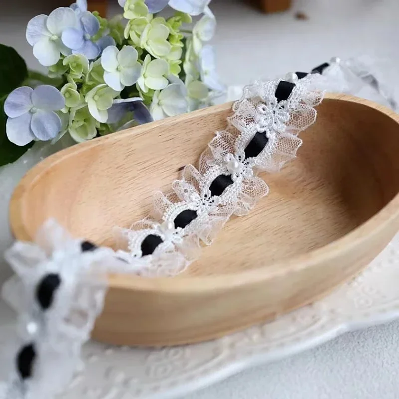 5/10yards Lolita White Lace Tr - Lace Ribbon Trim incelemesi ve fiyatı
