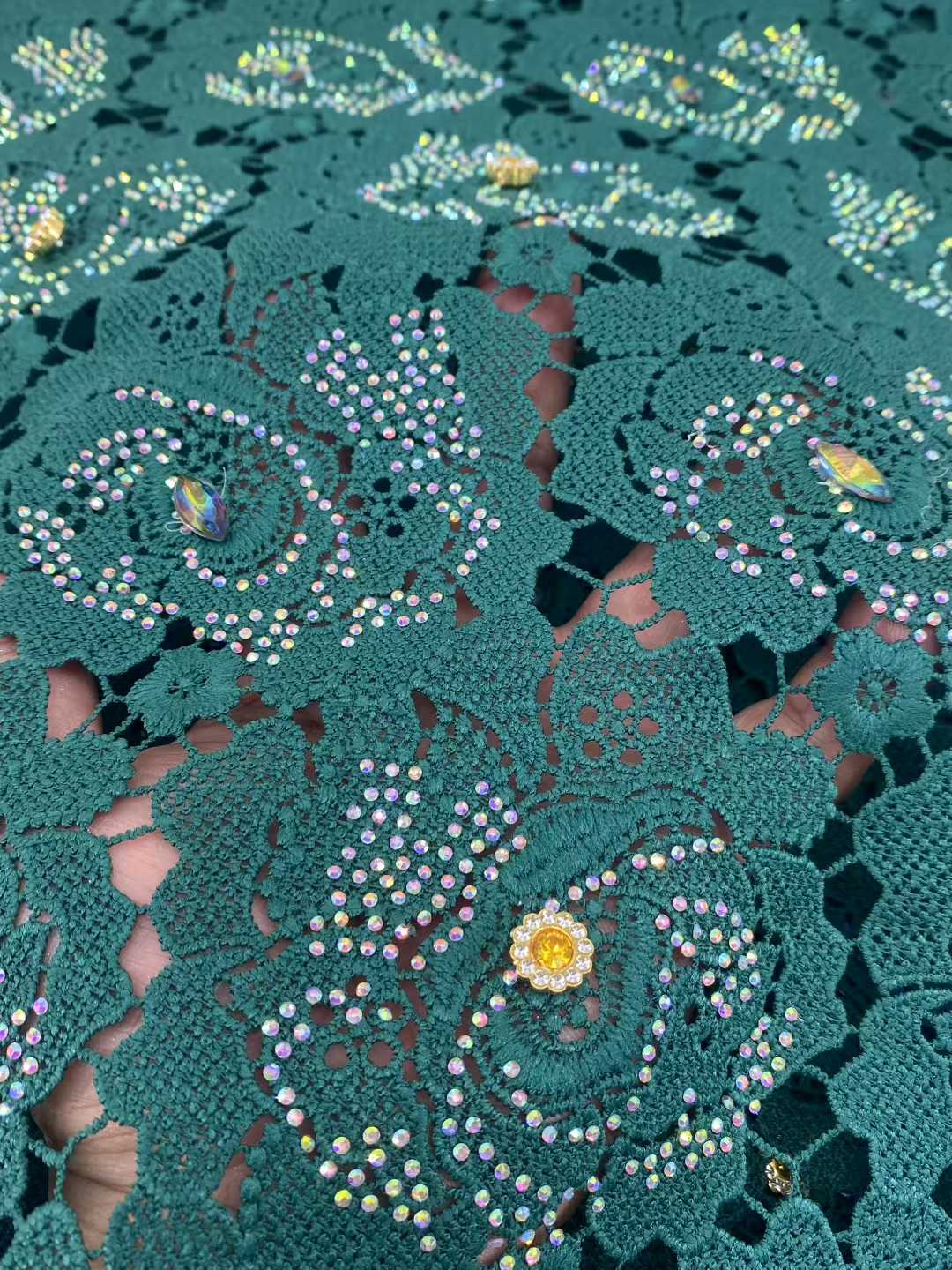 Latest Cord Guipure Lace Fabri - Crystal Mesh Fabric incelemesi ve fiyatı