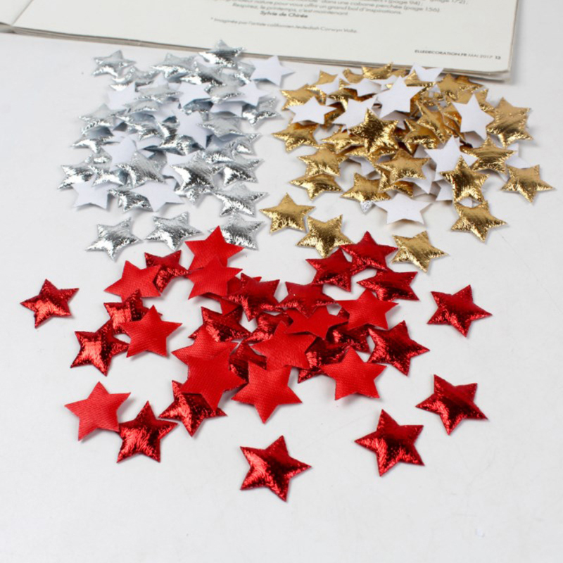 100Pcs Gold/Silver Stars For C - Christmas Craft Embellishment incelemesi ve fiyatı